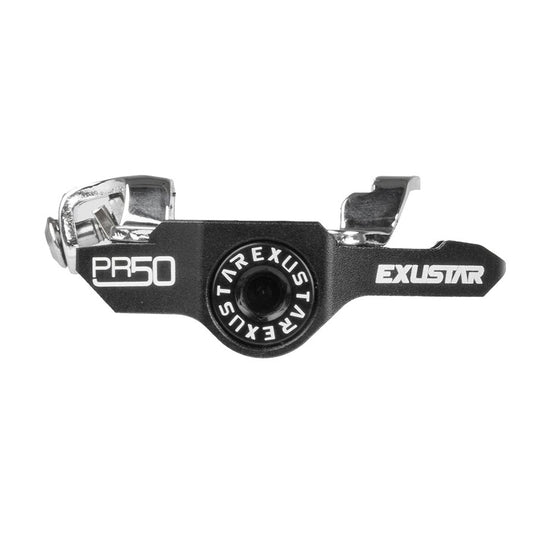 Exustar E-PR50 Pedals Body: Aluminum, Spindle: Cr-Mo, 9/16'', Black