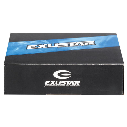 Exustar E-PR50 Pedals Body: Aluminum, Spindle: Cr-Mo, 9/16'', Black