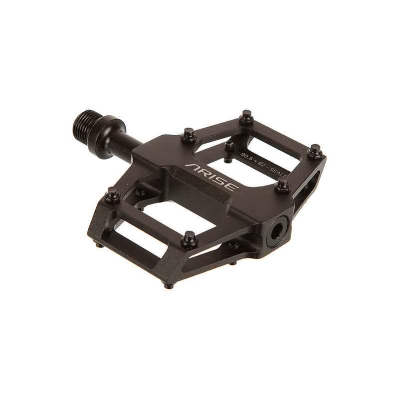 Load image into Gallery viewer, ARISE Xenon Mini alloy Platform Pedals, Body: Alloy, Spindle: Cr-Mo, 9/16'', Black, Pair
