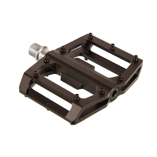 ARISE Xenon Expert Platform Pedals, Body: Alloy, Spindle: Cr-Mo, 9/16'', Black, Pair