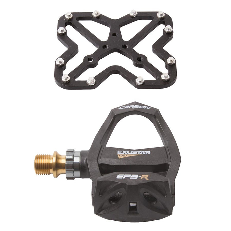 Load image into Gallery viewer, M-Wave Transformer A Cleats Compatibility: Keo, SPD, Black, Pair
