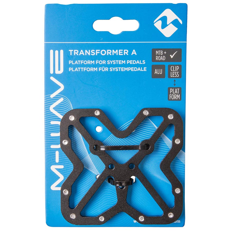Load image into Gallery viewer, M-Wave Transformer A Cleats Compatibility: Keo, SPD, Black, Pair
