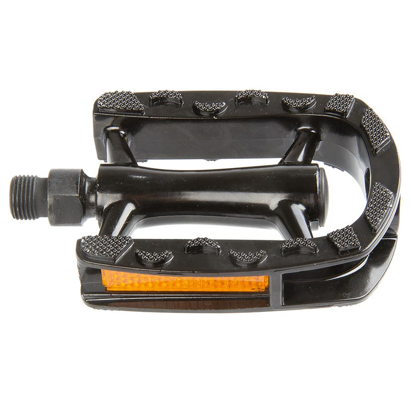 Load image into Gallery viewer, M-Wave Steady-A7 Pedals Body: Aluminum, Spindle: Boron Steel, 9/16'', Black, Pair
