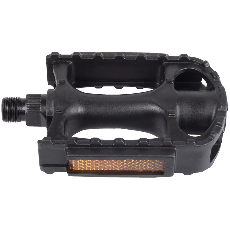 Load image into Gallery viewer, M-Wave Steady-K3 Pedals Body: Plastic, Spindle: Steel, 9/16'', Black, Pair, ZIV
