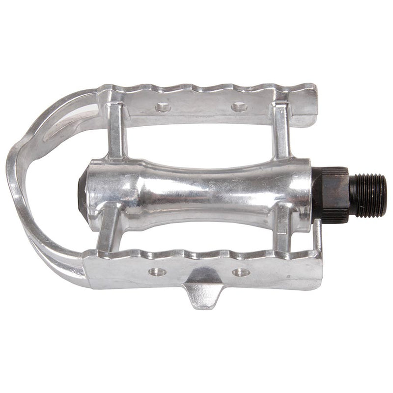 Load image into Gallery viewer, M-Wave Steady A11 Pedals Body: Aluminum, Spindle: Cr-Mo, 9/16'', Silver, Pair
