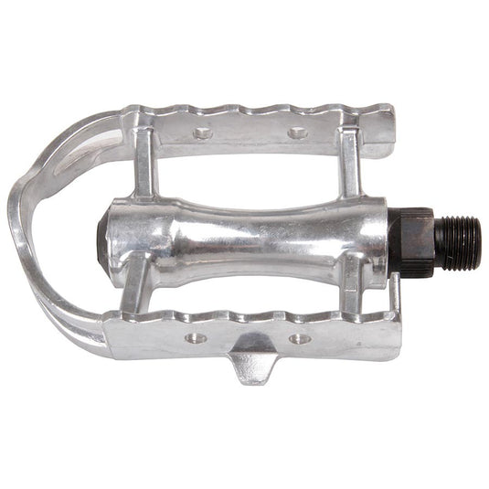 M-Wave Steady A11 Pedals Body: Aluminum, Spindle: Cr-Mo, 9/16'', Silver, Pair
