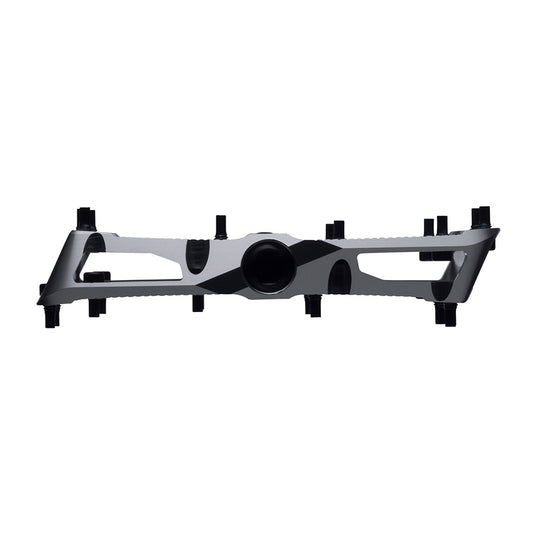Raceface Turbine Platform Pedals, Body: Aluminum, Spindle: Cr-Mo/Steel, 9/16'', Silver, Pair