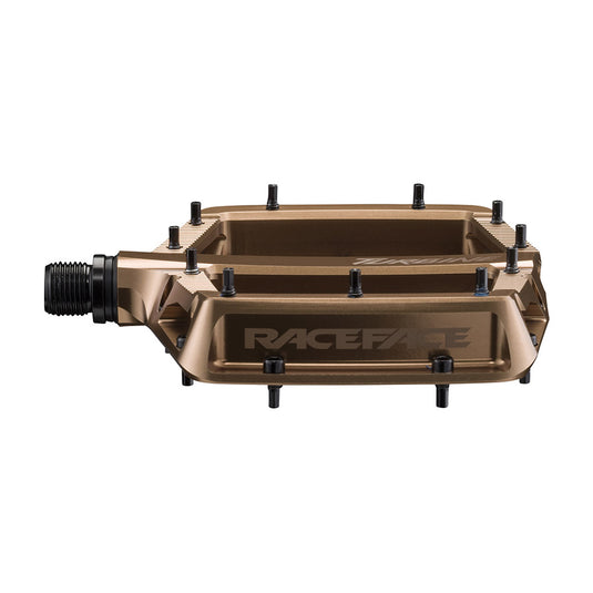 Raceface Turbine Platform Pedals, Body: Aluminum, Spindle: Cr-Mo/Steel, 9/16'', Kash Money, Pair