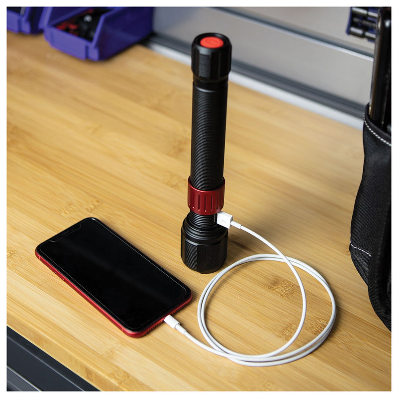 Load image into Gallery viewer, Dorcy 2000L Rechargeable Flashlight: Illuminate Your Path with Power and Precision
