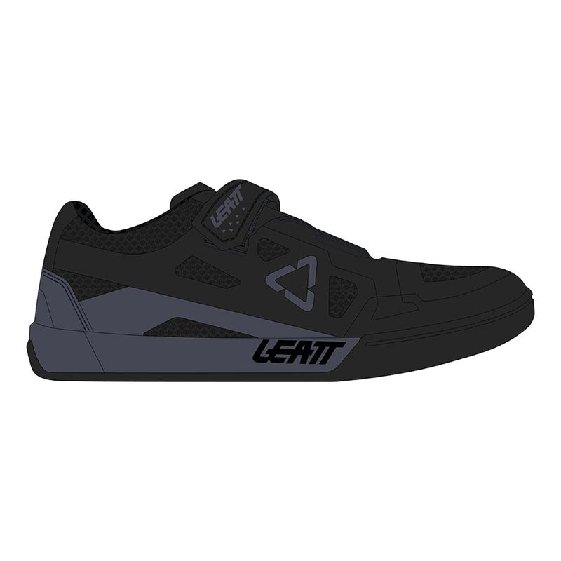 Load image into Gallery viewer, Leatt 5.0 Men MTB Shoes Stealth, 8.5
