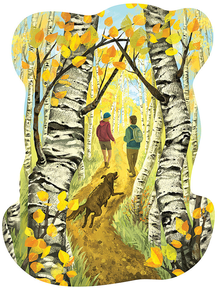 Load image into Gallery viewer, Sticker Art: Hike Through Aspens Sticker Set - Perfect Gifts for Nature Lovers
