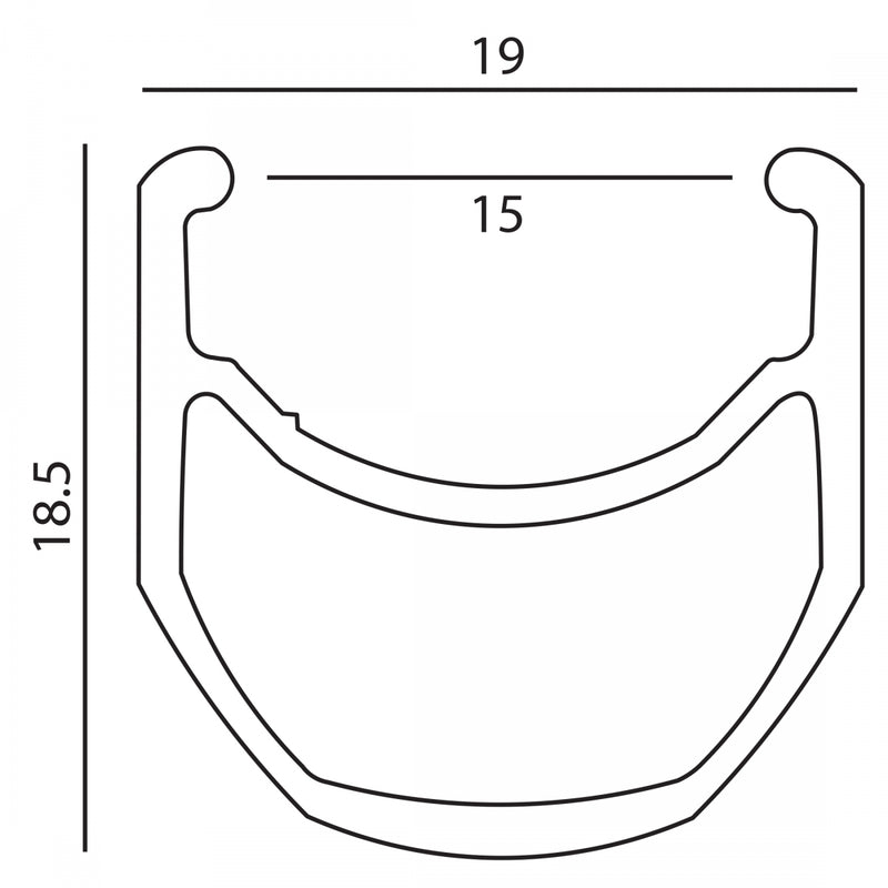 Load image into Gallery viewer, Open Pro Mavic 700C Open Pro Black 36
