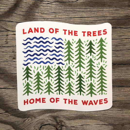 Sticker Art: Land of the Trees - Nature-Inspired Sticker Set, Perfect for Gifting