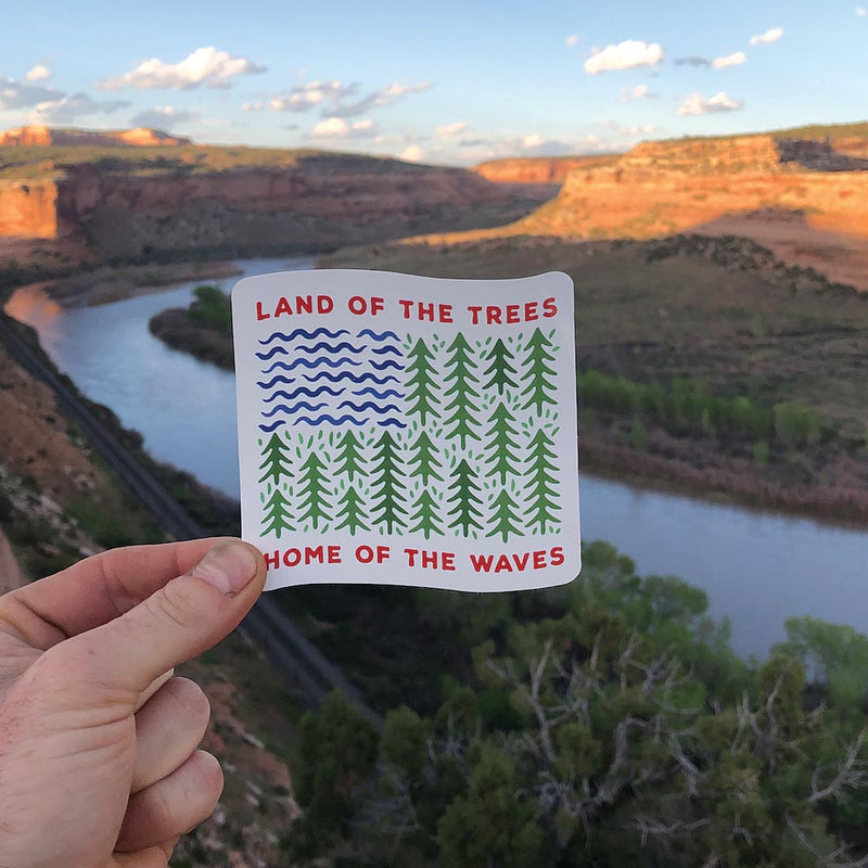 Load image into Gallery viewer, Sticker Art Sticker Art Stickers Land Of The Trees Lifestyle
