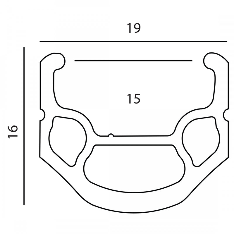 Load image into Gallery viewer, Open Elite Mavic 700C Open Elite Black 32
