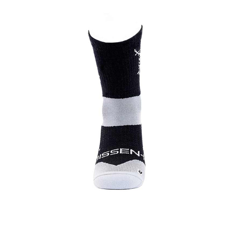 Load image into Gallery viewer, Dissent Supercrew Ultra Mtn Merino 6&#39;&#39;, Socks, Black, S, (Men 4-6.5)
