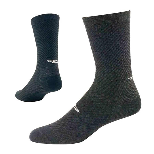 DeFeet Evo 6" Carbon Socks Carbon/Black Poly, XL