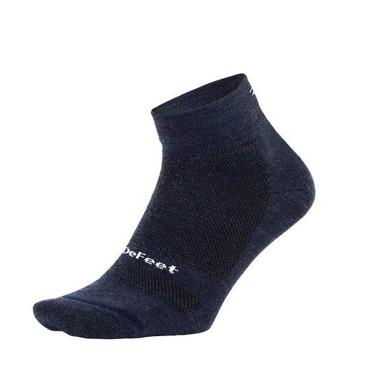 DeFeet Wooleator Pro 1'' Socks, Logo Navy, M, Pair