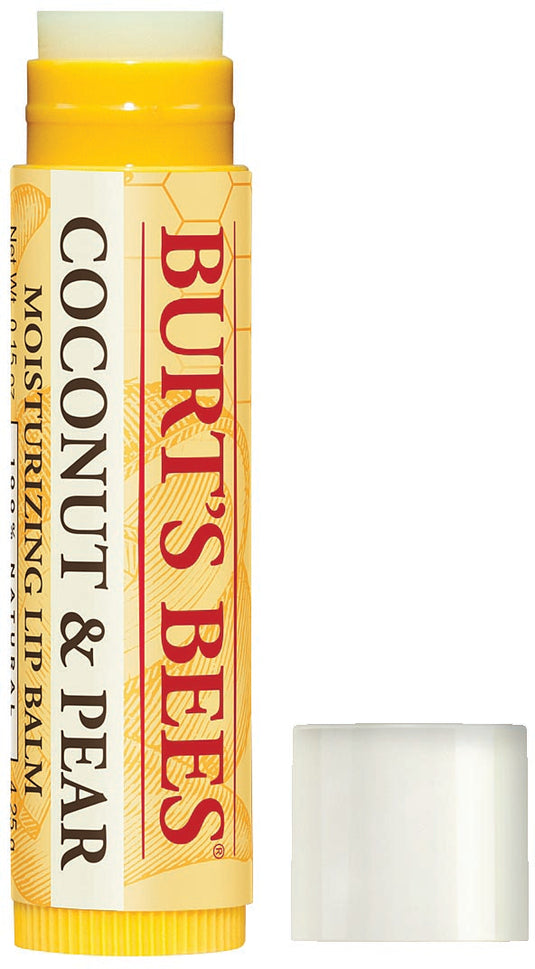 Burt's Bees Coconut Pear Lip Balm - Nourishing Lip Care for Soft, Smooth Lips