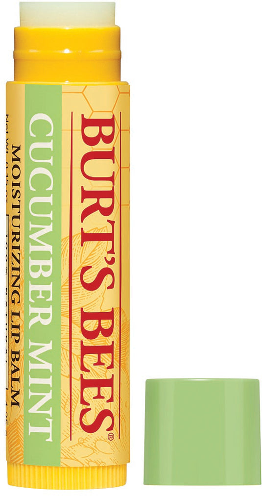 Burt's Bees Cucumber Mint Lip Balm - Hydrating Lip Care for Soft, Smooth Lips