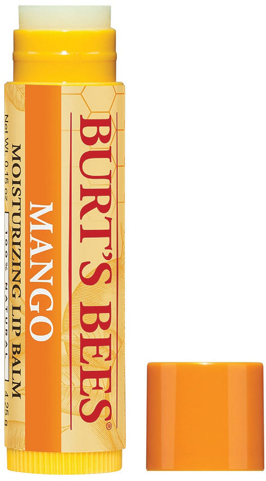 Burt's Bees Mango Lip Balm - Nourishing Lip Care, 0.15 Oz