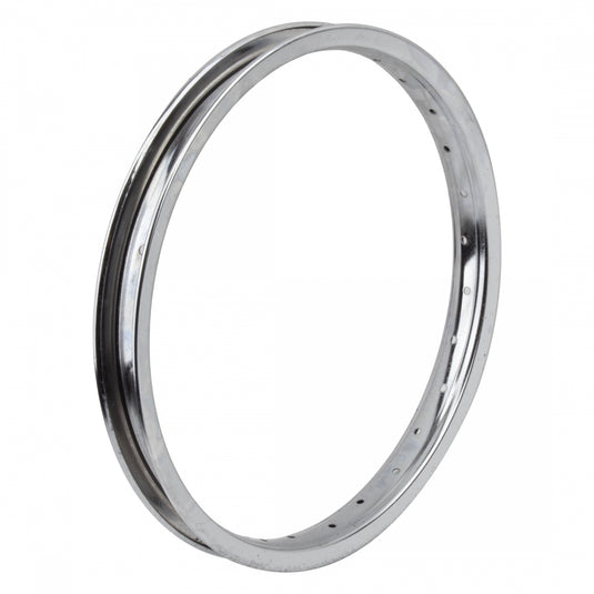 Steel 7X Wheel Master 16in Chrome Bicycle Wheels - Durable Steel Rims for Classic Bike Use