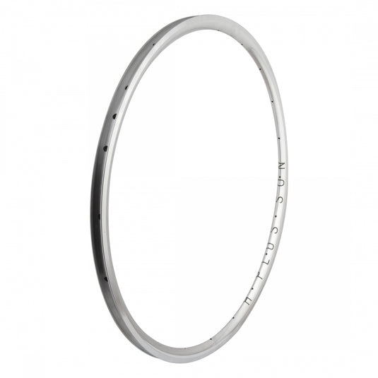H Plus Son Archetype H+ 700C Silver Road Bicycle Rims Durable, Double-Walled, 28H, 25mm Profile (2 Pack)