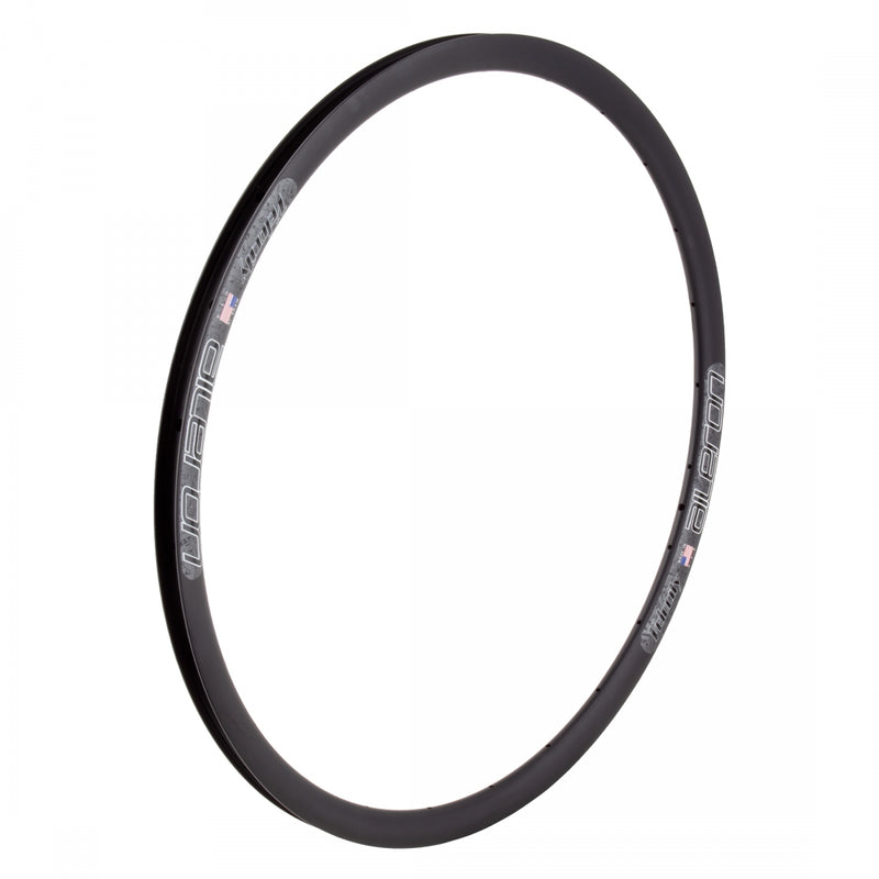 Load image into Gallery viewer, Pack of 2 Velocity Aileron Rim 700c Disc Black 24h Clincher 20mm Internal
