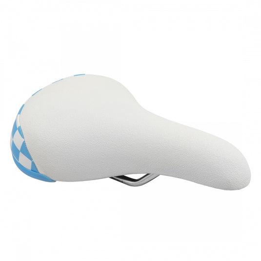 BMX Bicycle Saddle Se Bikes Flyer Seat BMX Unisex Blu/Wht Checkerboard BMX Bicycle Saddle Se Bikes Flyer Seat BMX Unisex Blu/Wht Checkerboard