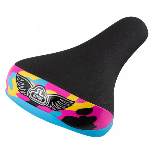Se Bikes Flyer Seat BMX Unisex Rainbow Camo