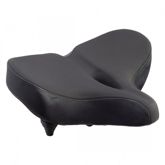 Premium Comfort Bicycle Saddles Bundle Memory Foam, Ventilated Design, Steel Rails, Cruiser & City Riding