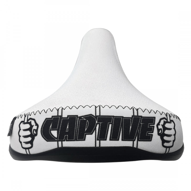 Load image into Gallery viewer, Se Bikes Captive Prisioner Seat BMX Unisex White/Black
