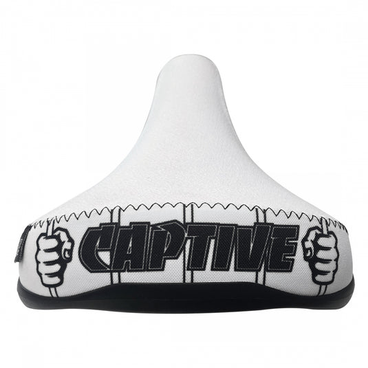 Se Bikes Captive Prisioner Seat BMX Unisex White/Black
