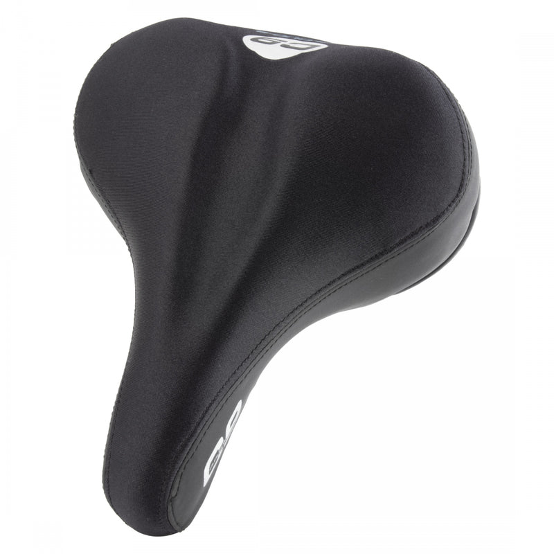 Load image into Gallery viewer, Cloud-9 Ladies Bicycle Comfort Saddle - Black Lycra Cover Steel Rails

