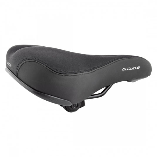 Cloud-9 Ladies Cut Out Bicycle Comfort Sport Seat - Black Lycra Cover