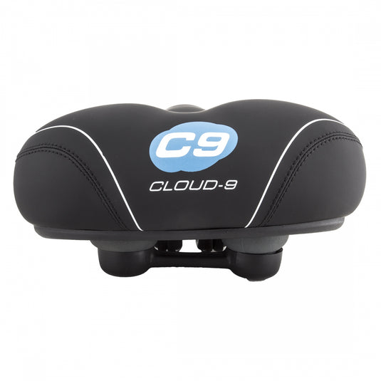 Cloud-9 Unisex Bicycle Comfort Seat Relief Channel - Black Vinyl Cover