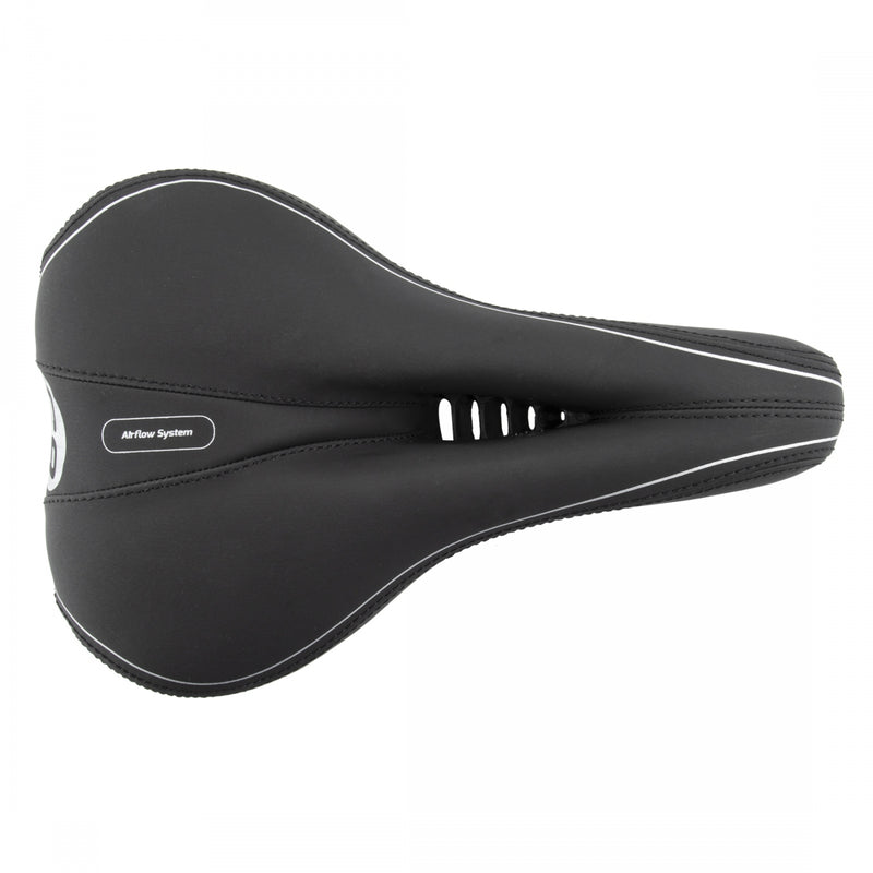 Load image into Gallery viewer, Cloud-9 Unisex Cut Out Bicycle Comfort Seat - Black Vinyl Cover Unisex
