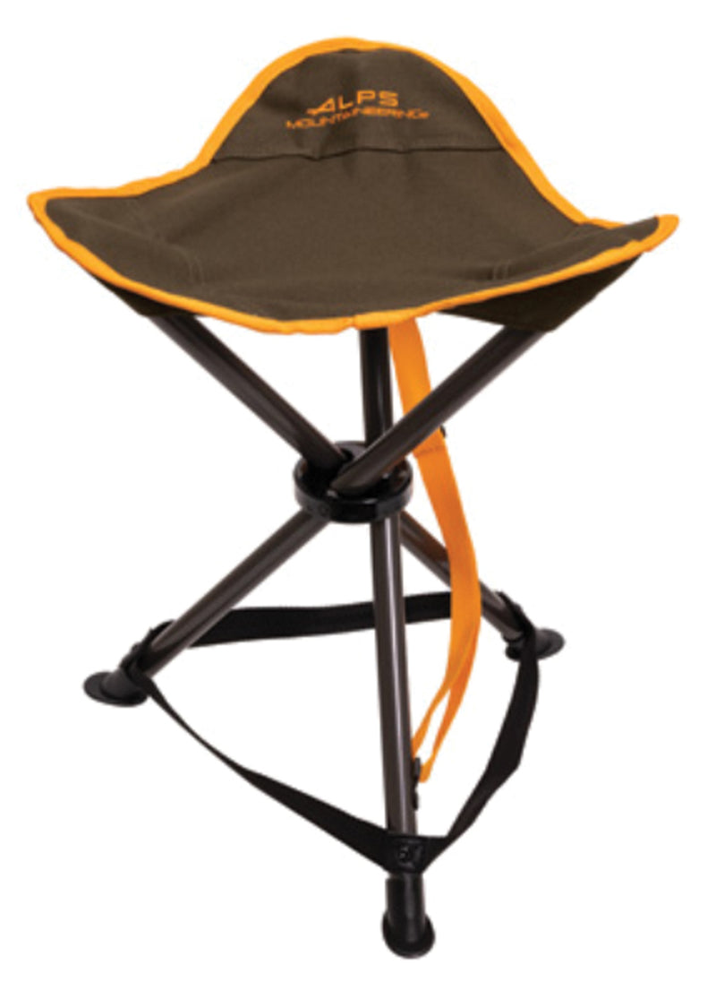 Load image into Gallery viewer, Alps Mountaineering Tri-leg Stool in Clay/Apricot - Lightweight and Portable Seating Solution for Outdoor Adventures
