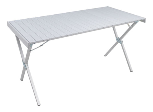 Alps Mountaineering XL Silver Dining Table: Spacious and Sturdy Outdoor Dining Solution