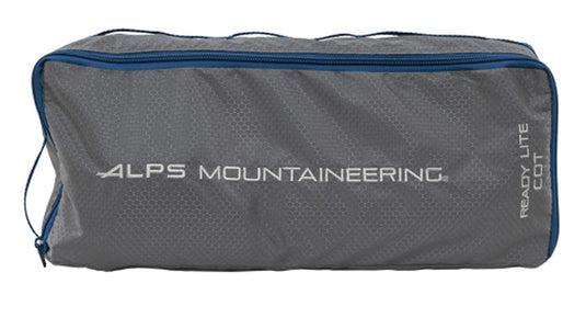 Alps Mountaineering Ready Lite Cot in Gray - Lightweight and Durable Camping Bed