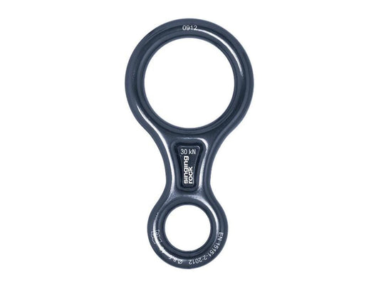 Singing Rock Figure 8 Anodized Large: Premium Climbing Descender for Safety and Durability