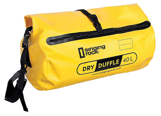 Singing Rock Dry Duffle 40L Yellow: Waterproof Storage Solution for Your Adventures