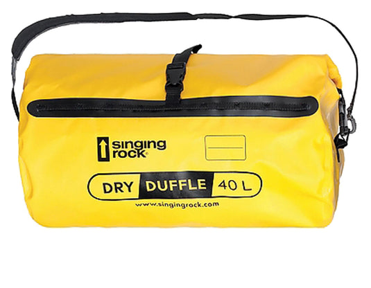 Singing Rock Dry Duffle 40L Yellow: Waterproof Storage Solution for Your Adventures
