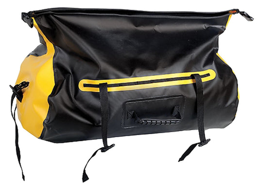 Singing Rock Dry Duffle 60L: Waterproof Storage Solution in Black/Yellow