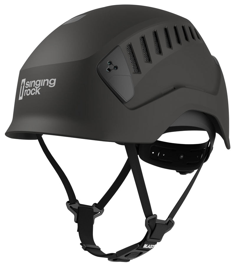 Load image into Gallery viewer, Singing Rock Blast Helmet - Black Universal CE, EN Certified
