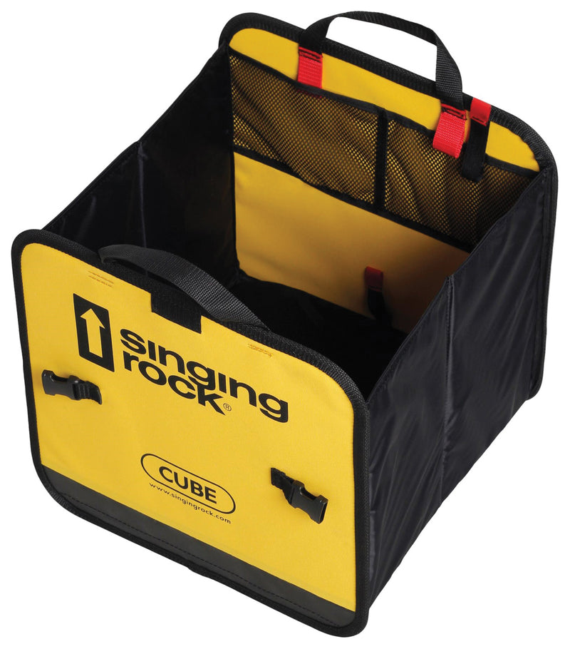 Load image into Gallery viewer, Singing Rock Storage Cube - Yellow: Organize Your Gear in Style!

