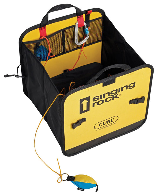 Singing Rock Storage Cube - Yellow: Organize Your Gear in Style!
