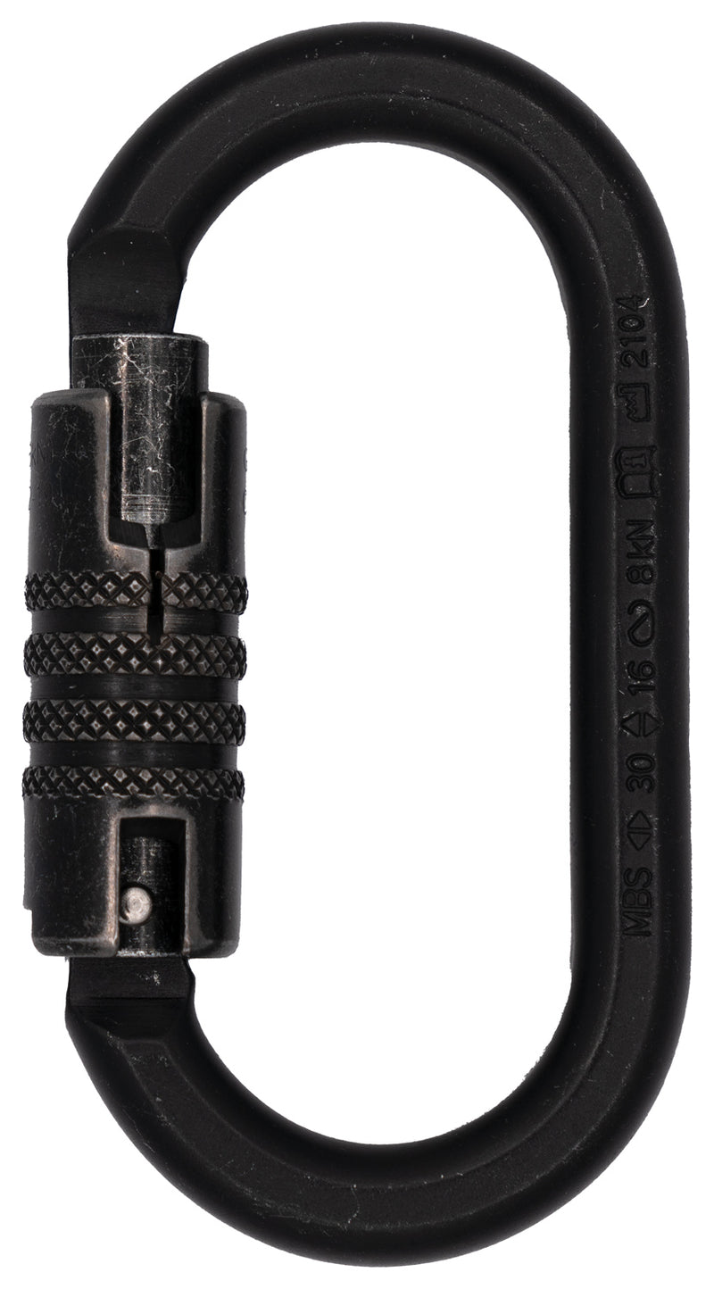 Load image into Gallery viewer, Premium Cypher G Series Oval 3AL ANSI Black Zinc-Coated Padlock
