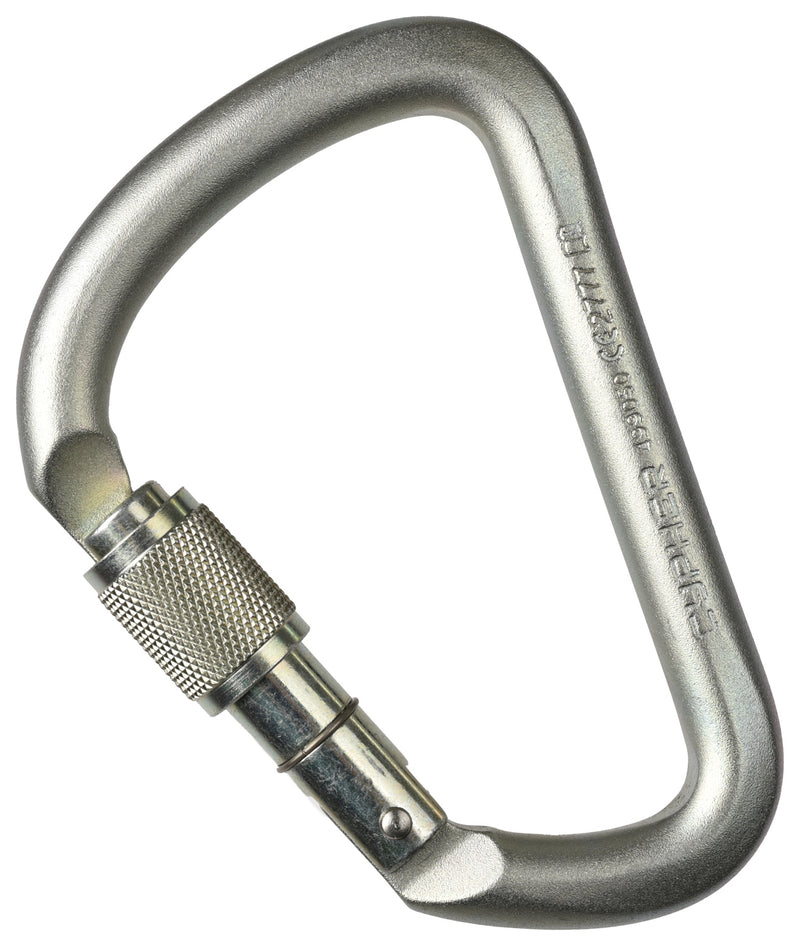 Load image into Gallery viewer, Cypher Liberty G Series Large D Steel Keylock Carabiner Set - Zinc Coated for Durability
