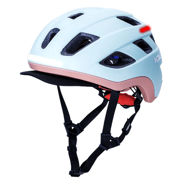 Load image into Gallery viewer, Kali-Traffic-Light-S-M-With-Light-Matte-Mint-HLMT8199-Bicycle-Helmets
